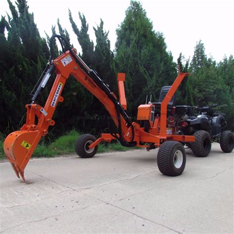 towable backhoe mini excavator